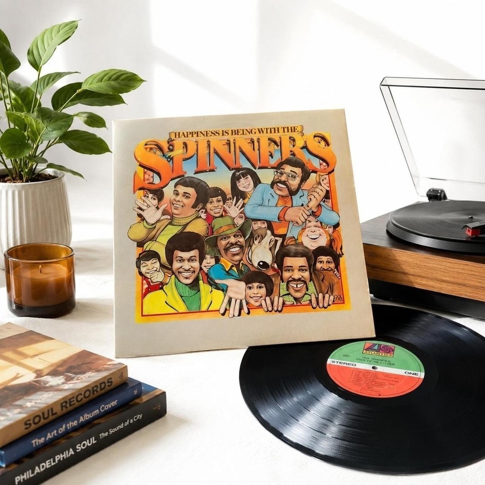 The Spinners Pick of the‎ Litter Vinyl LP 1975 Atlantic SD 18141 Soul Record